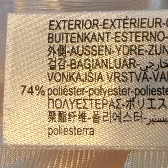 NWT. Zara Pink Viscose Blend Peplum Vest. Size L. - Picture 10 of 13